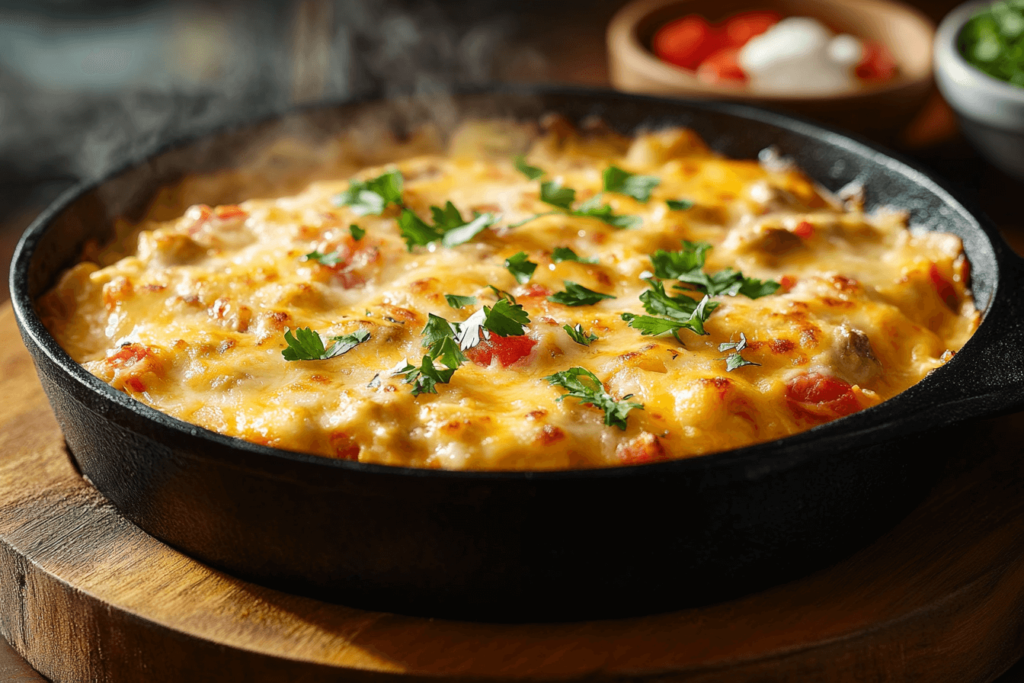  Mac and cheese made with Pepper Jack cheese and breadcrumbs