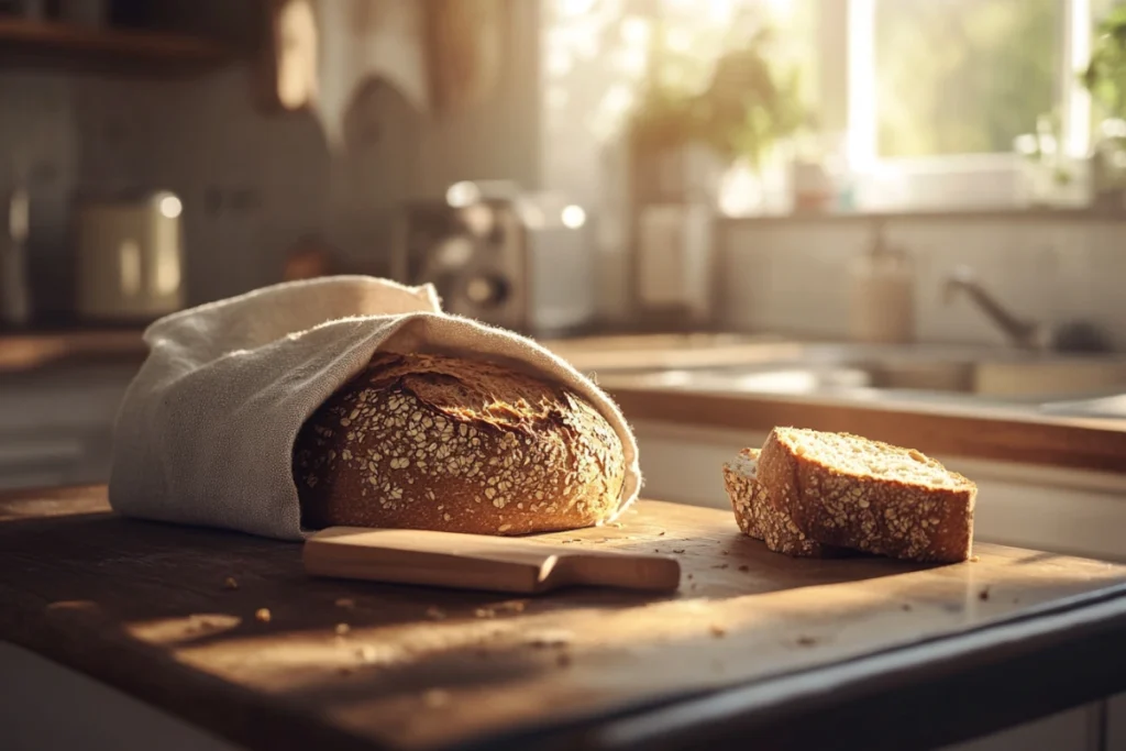 Which is the healthiest bread? A selection of whole wheat, sourdough, rye, and multigrain loaves on a wooden table.