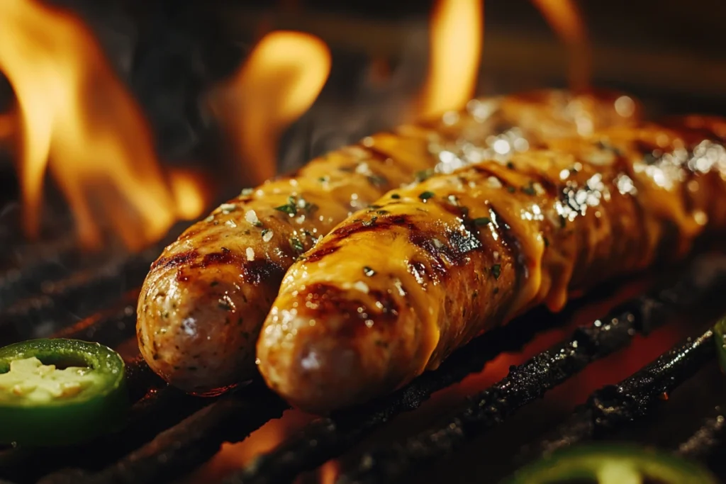 How do I cook Johnsonville Jalapeno Cheddar Sausage?