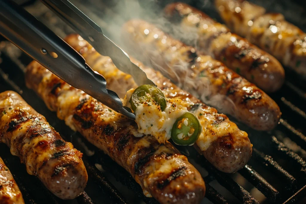 How to cook jalapeño cheddar sausage on grill ?
Grilling jalapeño cheddar sausage to perfection